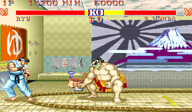 Street Fighter II' Turbo - Hyper Fighting [B-Board 91634B-2] screenshot