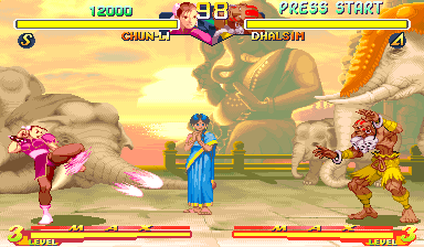 Street Fighter Zero 2 [Green Board] screenshot