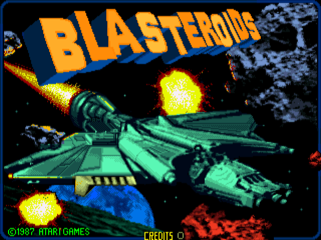 Blasteroids screenshot