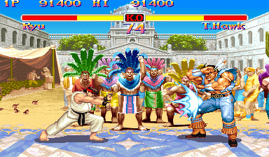 Super Street Fighter II - The New Challengers [Green Board] screenshot