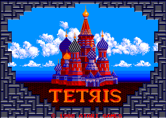 Tetris [Upright model] screenshot