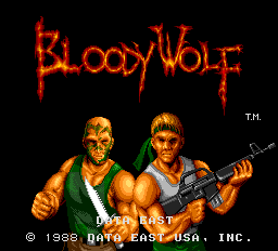 Bloody Wolf screenshot