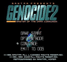 Genocide 2 screenshot