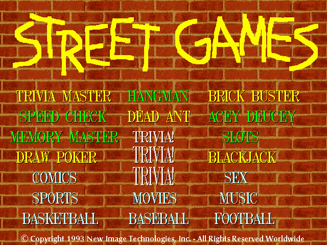Street Games II screenshot
