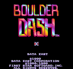 Boulder Dash screenshot