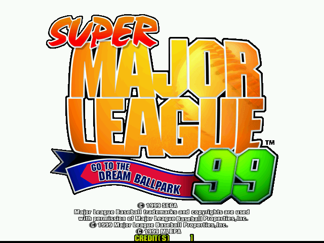 Super Major League '99 screenshot