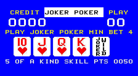 Credit Joker Poker screenshot