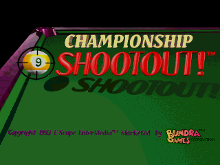 Championship 9-Ball Shootout! screenshot