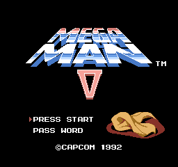Mega Man V [Model NES-MZ-USA] screenshot