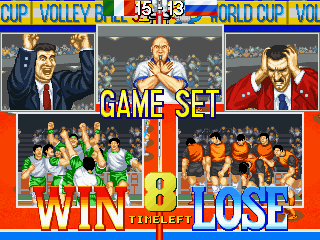 World Cup Volley '95 screenshot