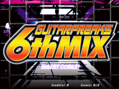 GuitarFreaks 6thMix [Model GCB17] screenshot
