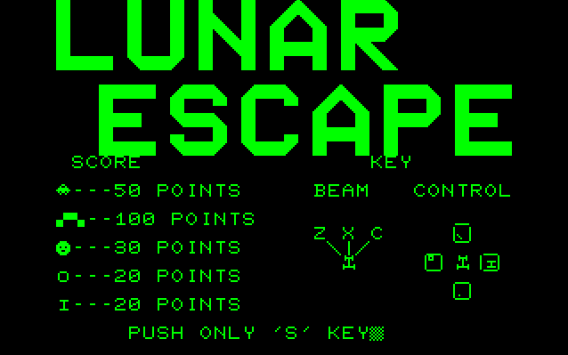 Lunar Escape screenshot