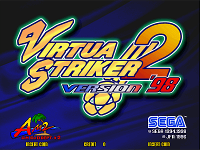 Virtua Striker 2 version '98 [Step 1.5] screenshot