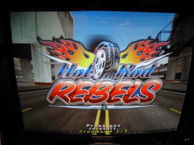 Auto Racing Arcade Coin on Hot Rod Rebels  Coin Op  Arcade Video Game  Atari Games Corp   2000