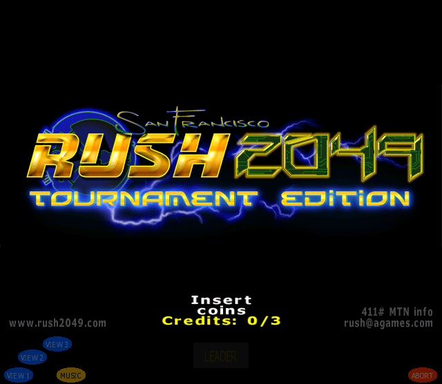 San Francisco Rush 2049 Tournament Edition screenshot