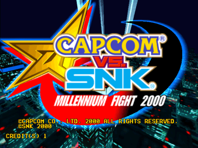 Capcom Vs. SNK - Millennium Fight 2000 [Model 841-0011C] screenshot