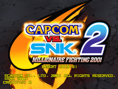 Capcom Vs. SNK 2 - Millionaire Fighting 2001 screenshot