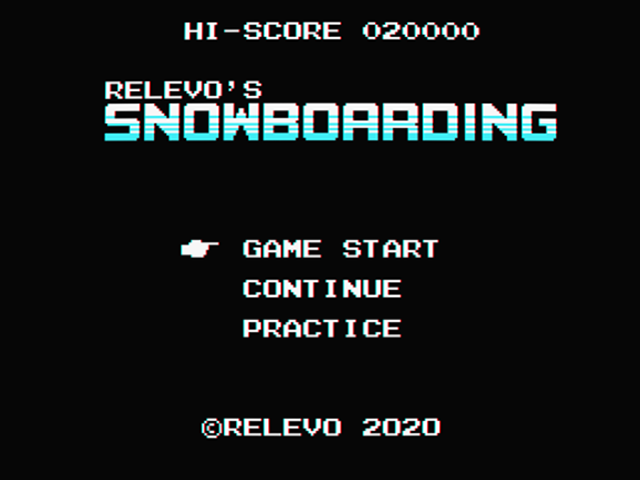 Relevo's Snowboarding screenshot