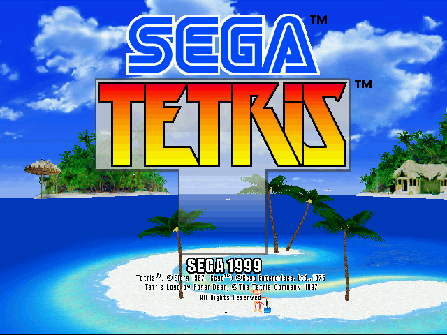 Sega Tetris [Model 840-0018C] screenshot