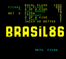 Brasil 86 screenshot