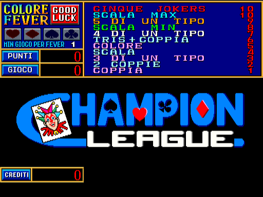 Champion League screenshot