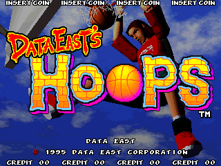 Dataeast's Hoops screenshot
