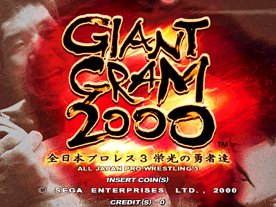 Giant Gram 2000 - All Japan Pro Wrestling 3 Brave Men of Glory screenshot