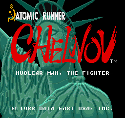 Atomic Runner Chelnov - Nuclear Man, The Fighter [Model 1US35K] screenshot