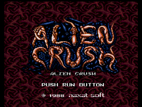 Alien Crush [United Amusement PC-Engine] screenshot