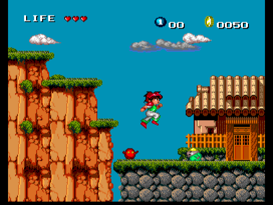 Keith Courage in Alpha Zones [United Amusement PC-Engine] screenshot