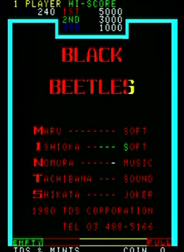 Black Beetles screenshot