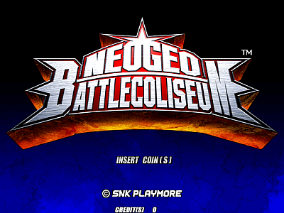 NeoGeo Battlecoliseum screenshot