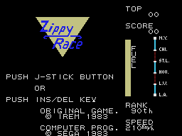 Zippy Race [Model G-1026] screenshot