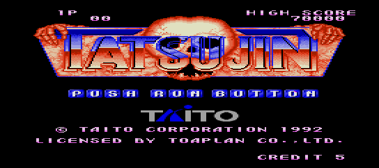 Tatsujin [Model TP-04022] screenshot