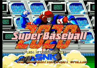 2020 Super Baseball [Model NGCD-030] screenshot