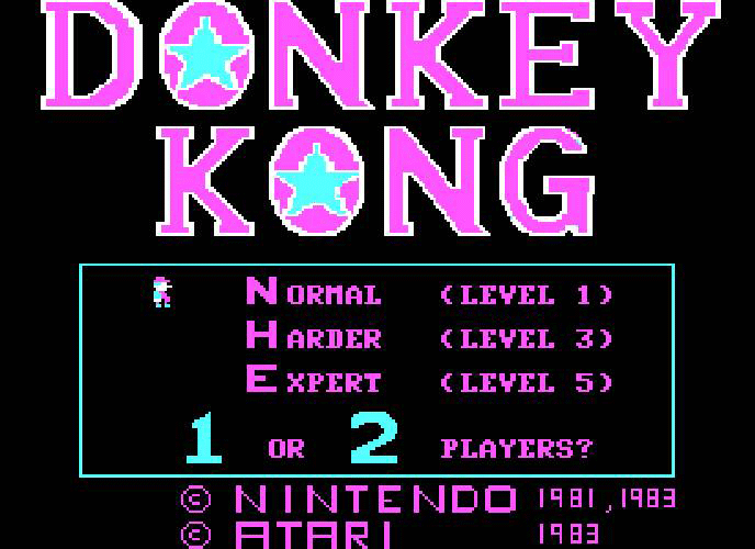 Donkey Kong [Model DX5508] screenshot