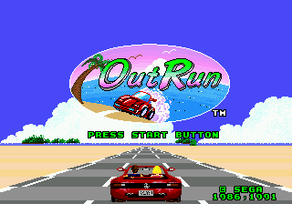Out Run [Model G-4052] screenshot