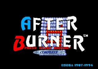 After Burner Complete [Model GM-4006] screenshot