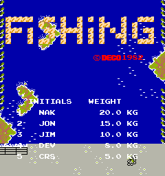 Fishing [Model DT-125] screenshot
