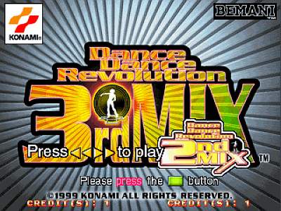 Dance Dance Revolution 3rdMix [Model GE887] screenshot