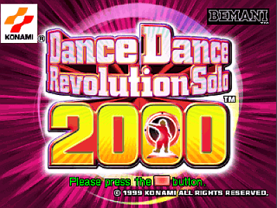 Dance Dance Revolution Solo 2000 [Model GC905] screenshot