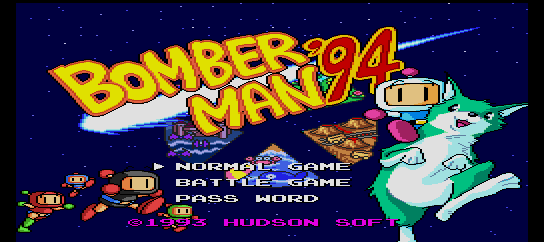 Bomber Man '94 [Model HC93065] screenshot