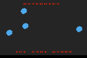 Asteroids [Model CXL4013] screenshot