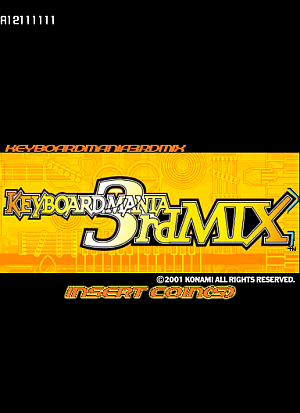 Keyboardmania 3rdMIX screenshot