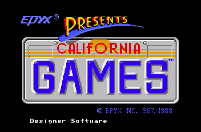 California Games [Model 19313D] screenshot