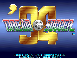 Dream Soccer '94 screenshot