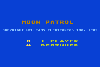 Moon Patrol [Model CX5241] screenshot
