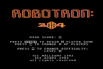 Robotron: 2084 [Model CX5225] screenshot
