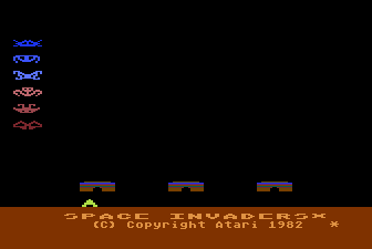 Space Invaders [Model CX5204] screenshot