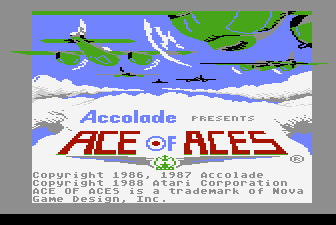 Ace of Aces [Model RX8099] screenshot